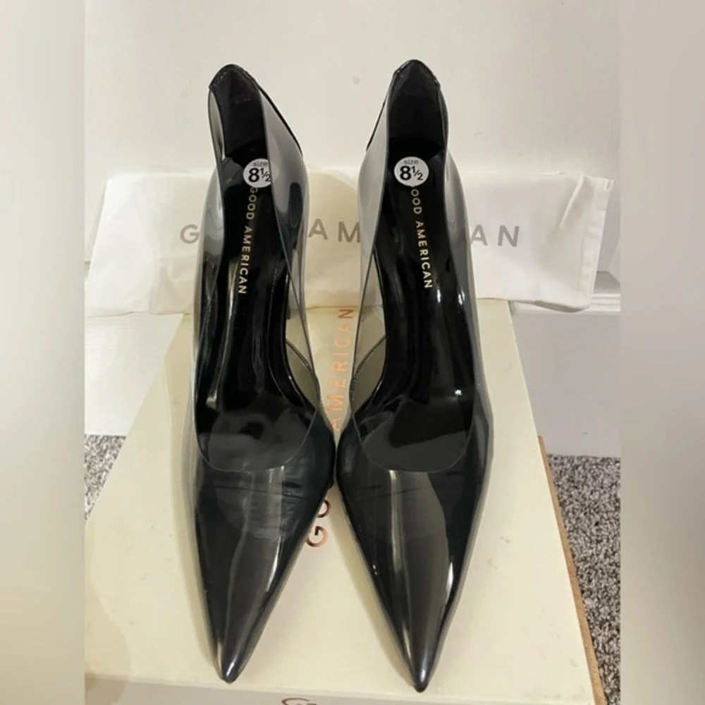 GOOD AMERICAN Cinder-F-cking-Rella High Heel Pumps
